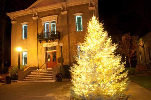 The community holiday tree in Lakeport, Calif. Photo by Pheeperz Photography. lakeportchristmastree