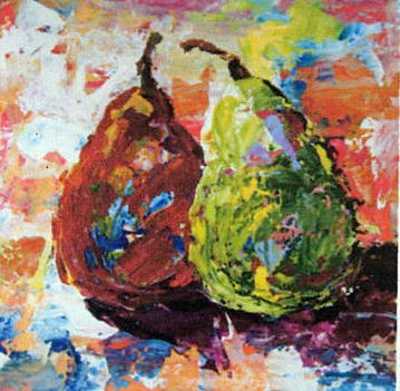 Now retired, plein air painter Ray Farrow of Kelseyville, Calif., devotes his time to painting. rayfarrowpears