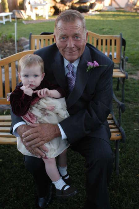 Richard Larson of Orland, Calif. – seen here with granddaughter, Kirsten Larson, in November 2005 – died on Friday, March 7, 2014, at the age of 75. Photo courtesy of the Larson family. 111905dadandkirsten