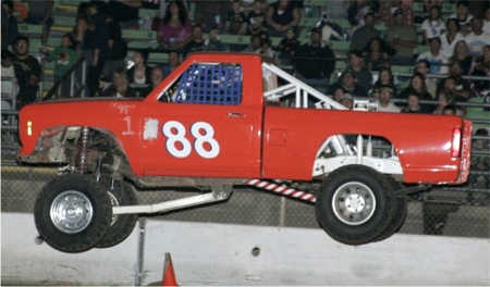 The Cal State Finals Tuff Truck Races will take place on Saturday, June 21, 2014, at the Lake County Spring Fair in Lakeport, Calif. Courtesy photo. springfairtufftrucks